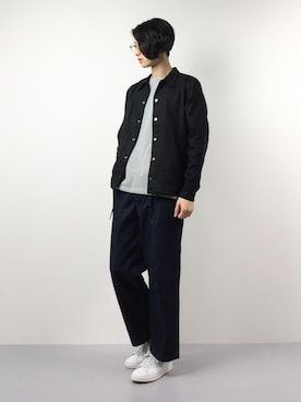 「NAVAL（ナバル）のアイテム（ジャケット/アウター）」を使った、Yudai Ishiiさん（メンズ・178cm）の冬コーディネート