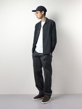 Yudai Ishiiさん（メンズ・178cm）の冬コーディネート