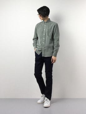 「Tomorrow Maker（トゥモローメーカー）のアイテム」を使った、Yudai Ishiiさん（メンズ・178cm）の冬コーディネート