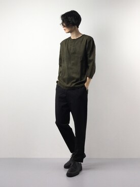 Yudai Ishiiさん(メンズ・178cm)の冬コーディネート