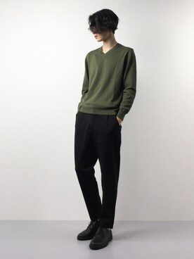 Yudai Ishiiさん（メンズ・178cm）の冬コーディネート