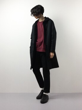 「HARE（ハレ）のアイテム（その他アウター）」を使った、Yudai Ishiiさん（メンズ・178cm）の冬コーディネート