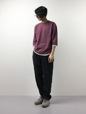 「URBAN RESEARCH（アーバンリサーチ）のアイテム（スニーカー）」を使った、Yudai Ishiiさん（メンズ・178cm）の冬コーディネート