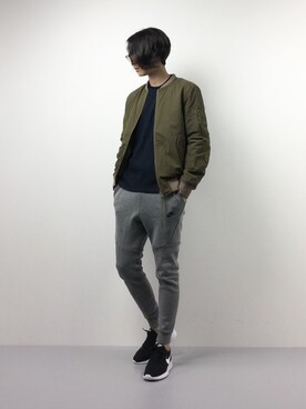 「WORK NOT WORK URBAN RESEARCH（ワークノットワークアーバンリサーチ）のアイテム（その他アウター）」を使った、Yudai Ishiiさん（メンズ・178cm）の春コーディネート