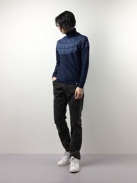 「semantic design（セマンティックデザイン）のアイテム」を使った、Yudai Ishiiさん（メンズ・178cm）の春コーディネート