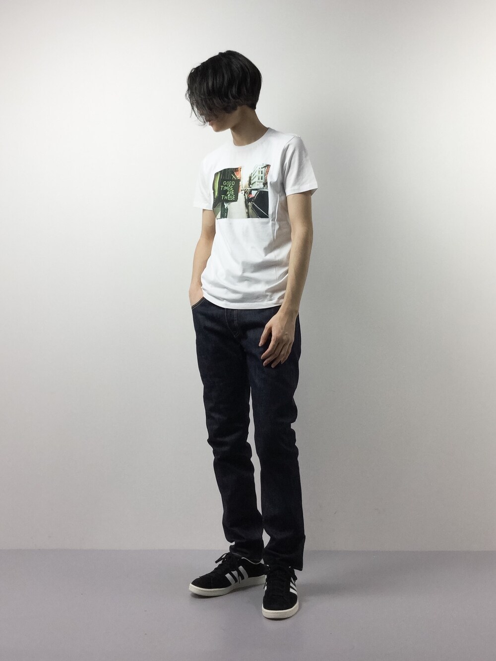 Yudai Ishiiさんの「フォトプリントTシャツ/756610（RAGEBLUE）」を使ったコーディネート