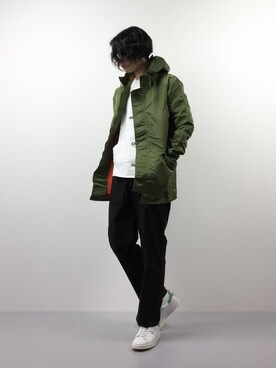 「ROXD（ロッド）のアイテム（ジャケット/アウター）」を使った、Yudai Ishiiさん（メンズ・178cm）の春コーディネート