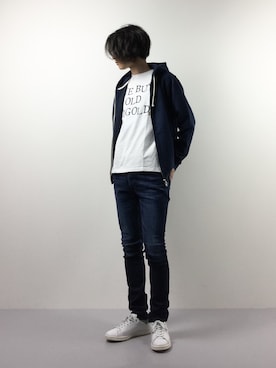 「NIGOLD（ニゴールド）のアイテム」を使った、Yudai Ishiiさん（メンズ・178cm）の春コーディネート