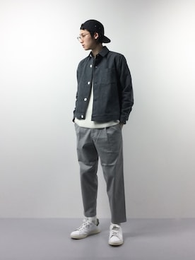「SHIPS JET BLUE（シップスジェットブルー）のアイテム（チノパンツ）」を使った、Yudai Ishiiさん（メンズ・178cm）の春コーディネート