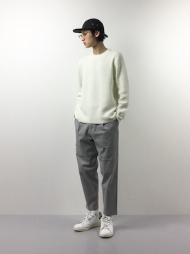「SHIPS JET BLUE（シップスジェットブルー）のアイテム（チノパンツ）」を使った、Yudai Ishiiさん（メンズ・178cm）の春コーディネート