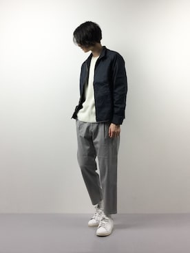 「SHIPS JET BLUE（シップスジェットブルー）のアイテム（チノパンツ）」を使った、Yudai Ishiiさん（メンズ・178cm）の春コーディネート
