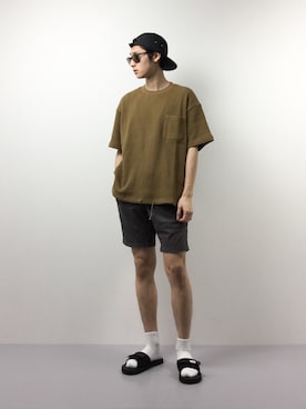 「FREAK'S STORE（フリークスストア）のアイテム（シューズ）」を使った、Yudai Ishiiさん（メンズ・178cm）の春コーディネート