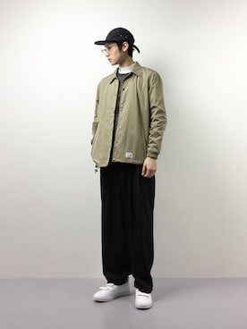 「CIAOPANIC TYPY（チャオパニックティピー）のアイテム（スニーカー）」を使った、Yudai Ishiiさん（メンズ・178cm）の春コーディネート