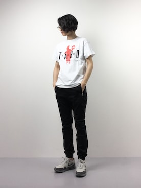 「1PIU1UGUALE3  RELAX （ウノピゥウノウグァーレトレ リラックス）のアイテム（パンツ）」を使った、Yudai Ishiiさん（メンズ・178cm）の春コーディネート