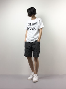 「SEVENDAYS=SUNDAY（セブンデイズサンデイ）のアイテム（シューズ）」を使った、Yudai Ishiiさん（メンズ・178cm）の春コーディネート