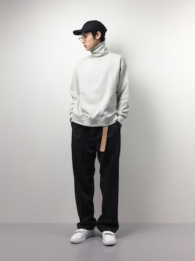 「Steven Alan（スティーブンアラン）のアイテム（帽子）」を使った、Yudai Ishiiさん（メンズ・178cm）の春コーディネート