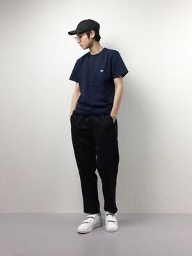 「Steven Alan（スティーブンアラン）のアイテム（帽子）」を使った、Yudai Ishiiさん（メンズ・178cm）の春コーディネート