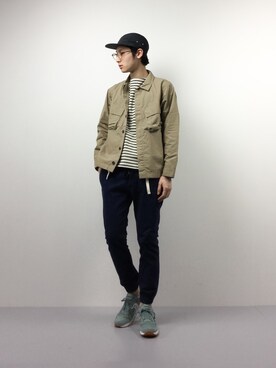 Yudai Ishiiさん（メンズ・178cm）の春コーディネート