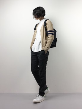 「Champion（チャンピオン）のアイテム（バッグ）」を使った、Yudai Ishiiさん（メンズ・178cm）の春コーディネート