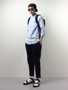 「bach（バッハ）のアイテム」を使った、Yudai Ishiiさん（メンズ・178cm）の春コーディネート