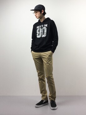 「MACKINTOSH PHILOSOPHY（ﾏｯｷﾝﾄｯｼｭ ﾌｨﾛｿﾌｨｰ）のアイテム」を使った、Yudai Ishiiさん（メンズ・178cm）の春コーディネート