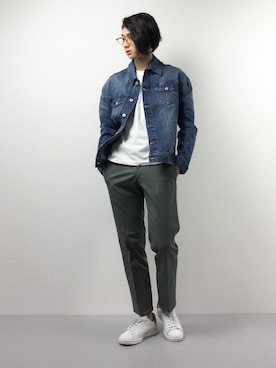 「ROXD（ロッド）のアイテム（ジャケット/アウター）」を使った、Yudai Ishiiさん（メンズ・178cm）の春コーディネート