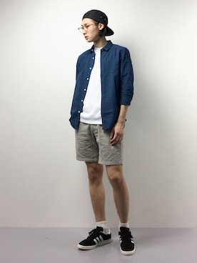 「MACKINTOSH PHILOSOPHY（ﾏｯｷﾝﾄｯｼｭ ﾌｨﾛｿﾌｨｰ）のアイテム」を使った、Yudai Ishiiさん（メンズ・178cm）の春コーディネート