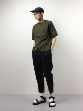 「MACKINTOSH PHILOSOPHY（ﾏｯｷﾝﾄｯｼｭ ﾌｨﾛｿﾌｨｰ）のアイテム」を使った、Yudai Ishiiさん（メンズ・178cm）の春コーディネート