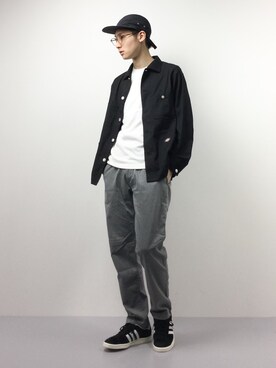 「Dickies（ディッキーズ）のアイテム（ブルゾン）」を使った、Yudai Ishiiさん（メンズ・178cm）の春コーディネート