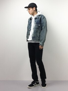 「REPIDO（リピード）のアイテム」を使った、Yudai Ishiiさん（メンズ・178cm）の春コーディネート
