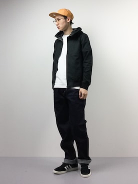 「improves（インプローブス）のアイテム（マウンテンパーカー）」を使った、Yudai Ishiiさん（メンズ・178cm）の春コーディネート