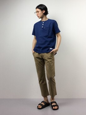 「REPIDO（リピード）のアイテム」を使った、Yudai Ishiiさん（メンズ・178cm）の春コーディネート