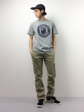 A BATHING APE（アベイシングエイプ）の「BICOLOR BUSY WORKS TEE M（T