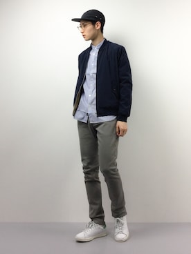 Yudai Ishiiさん（メンズ・178cm）の春コーディネート