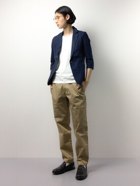 「ARCADE（アーケード）のアイテム（ジャケット/アウター）」を使った、Yudai Ishiiさん（メンズ・178cm）の春コーディネート