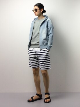 「jiggys shop（ジギーズショップ）のアイテム」を使った、Yudai Ishiiさん（メンズ・178cm・20代）の春コーディネート