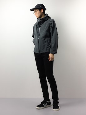 「RAGEBLUE（レイジブルー）のアイテム（マウンテンパーカー）」を使った、Yudai Ishiiさん（メンズ・178cm）の春コーディネート