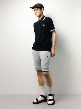 「FREAK'S STORE（フリークスストア）のアイテム（シューズ）」を使った、Yudai Ishiiさん（メンズ・178cm）の春コーディネート