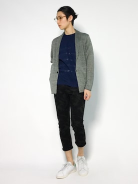「REPIDO（リピード）のアイテム」を使った、Yudai Ishiiさん（メンズ・178cm）の夏コーディネート