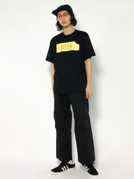 「AZUL by moussy（アズールバイマウジー）のアイテム」を使った、Yudai Ishiiさん（メンズ・178cm）の夏コーディネート