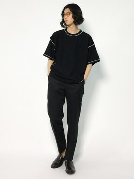 「MONKEY TIME（モンキータイム）のアイテム（Tシャツ/カットソー）」を使った、Yudai Ishiiさん（メンズ・178cm）の夏コーディネート