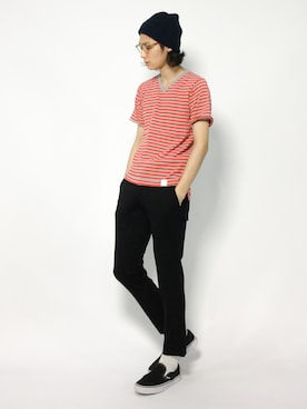 「AZUL by moussy（アズールバイマウジー）のアイテム」を使った、Yudai Ishiiさん（メンズ・178cm）の夏コーディネート