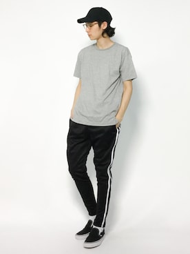 「L.H.P（エルエイチピー）のアイテム（パンツ）」を使った、Yudai Ishiiさん（メンズ・178cm）の夏コーディネート