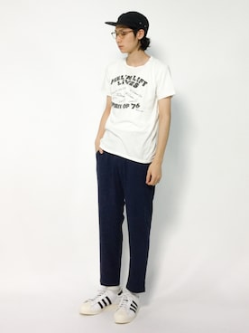 Yudai Ishiiさん（メンズ・178cm）の夏コーディネート