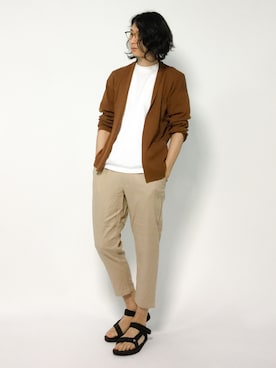 「AZUL by moussy（アズールバイマウジー）のアイテム」を使った、Yudai Ishiiさん（メンズ・178cm）の夏コーディネート