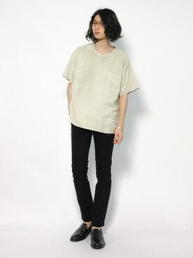 「SPINNS（スピンズ）のアイテム（パンツ）」を使った、Yudai Ishiiさん（メンズ・178cm）の夏コーディネート