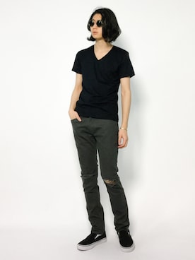 Yudai Ishiiさん（メンズ・178cm）の夏コーディネート