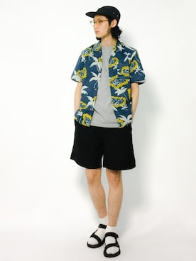 Yudai Ishiiさん（メンズ・178cm）の夏コーディネート