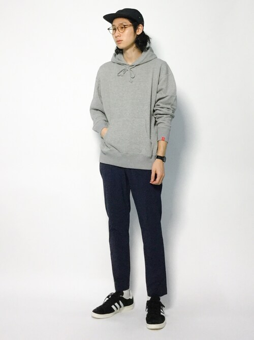 Yudai Ishii Zozotown Loopwheelerのパーカーを使ったコーディネート Wear