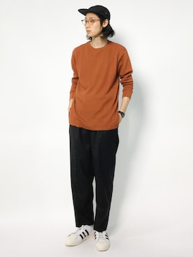 「MONKEY TIME（モンキータイム）のアイテム（その他パンツ）」を使った、Yudai Ishiiさん（メンズ・178cm）の夏コーディネート